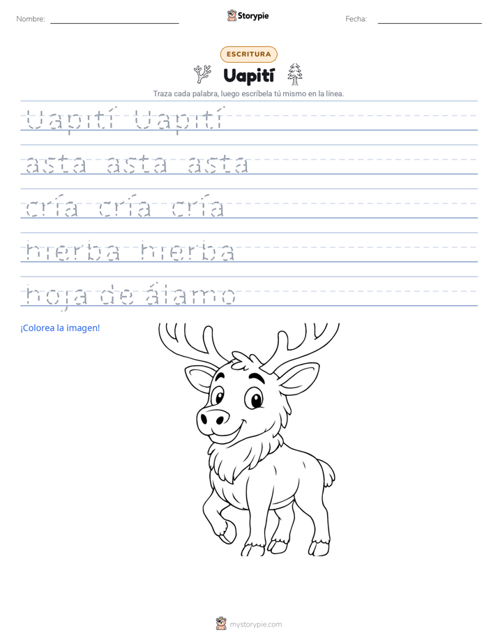 Práctica de Escritura