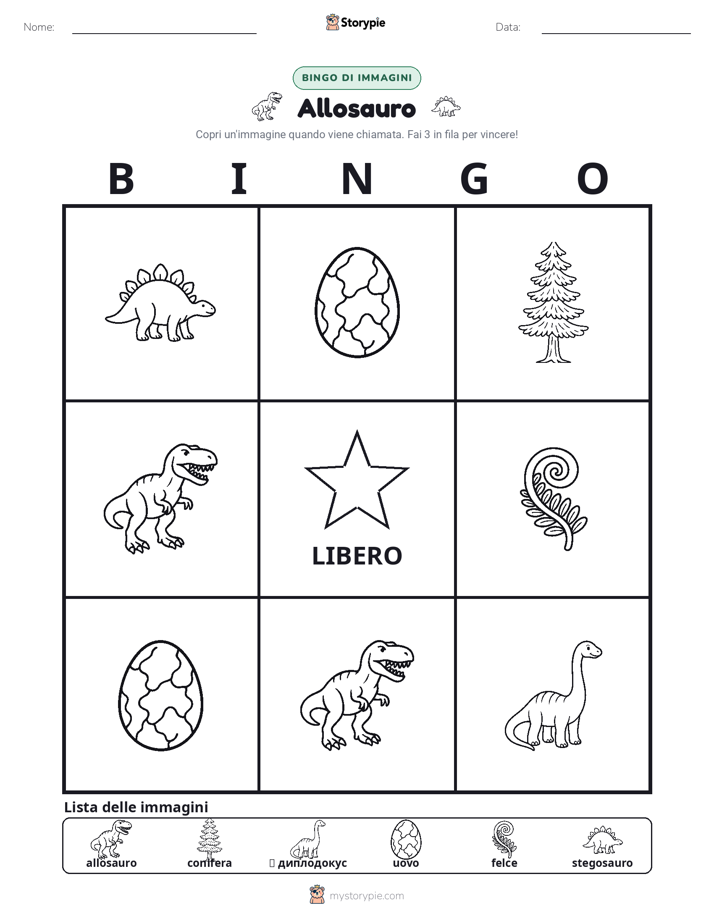 Bingo delle Immagini
