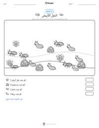 معاينة ورقة العمل القابلة للطباعة النمل الأبيض