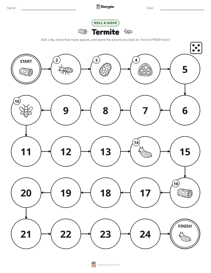 Roll & Move Game