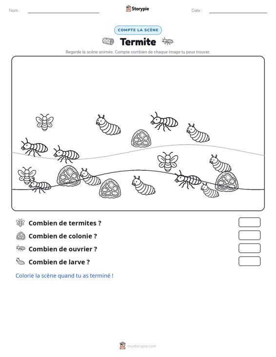 Scène de Comptage