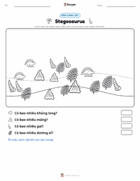 Xem trước tài liệu in sẵn Stegosaurus
