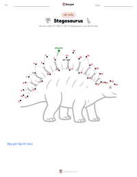 Xem trước tài liệu in sẵn Stegosaurus