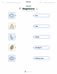 Xem trước tài liệu in sẵn Stegosaurus