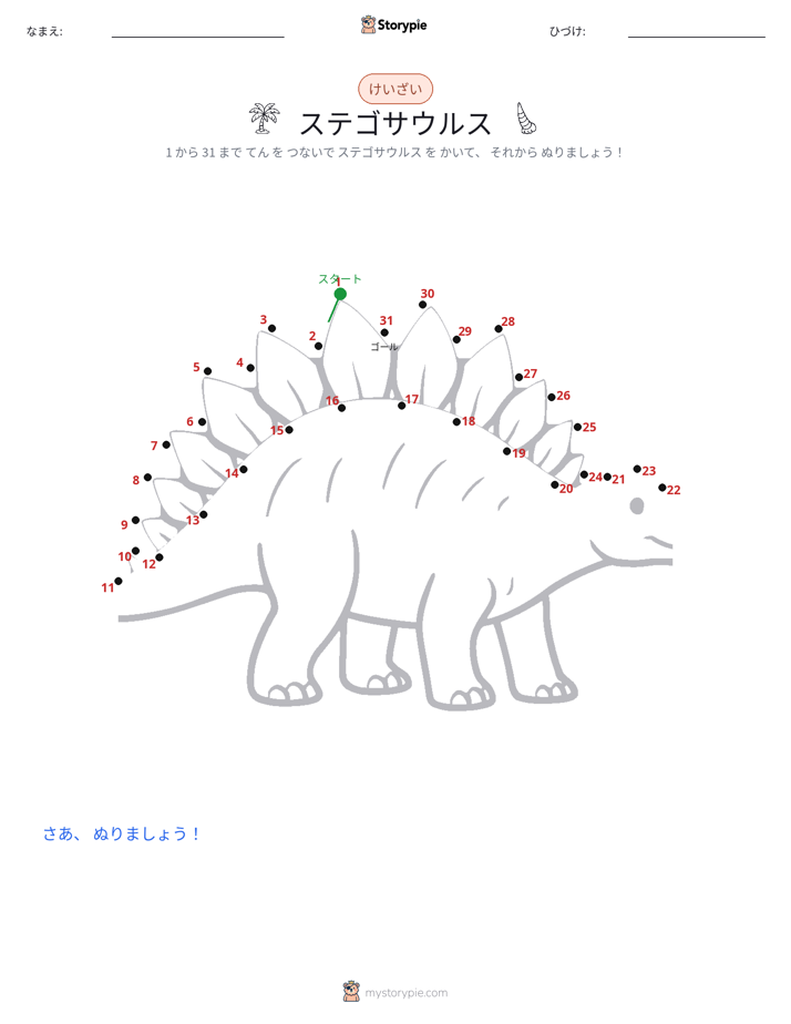 点つなぎ