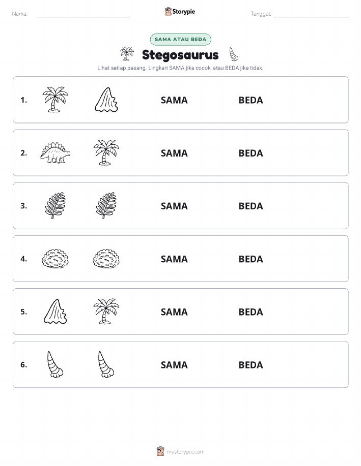 Sama atau Berbeda