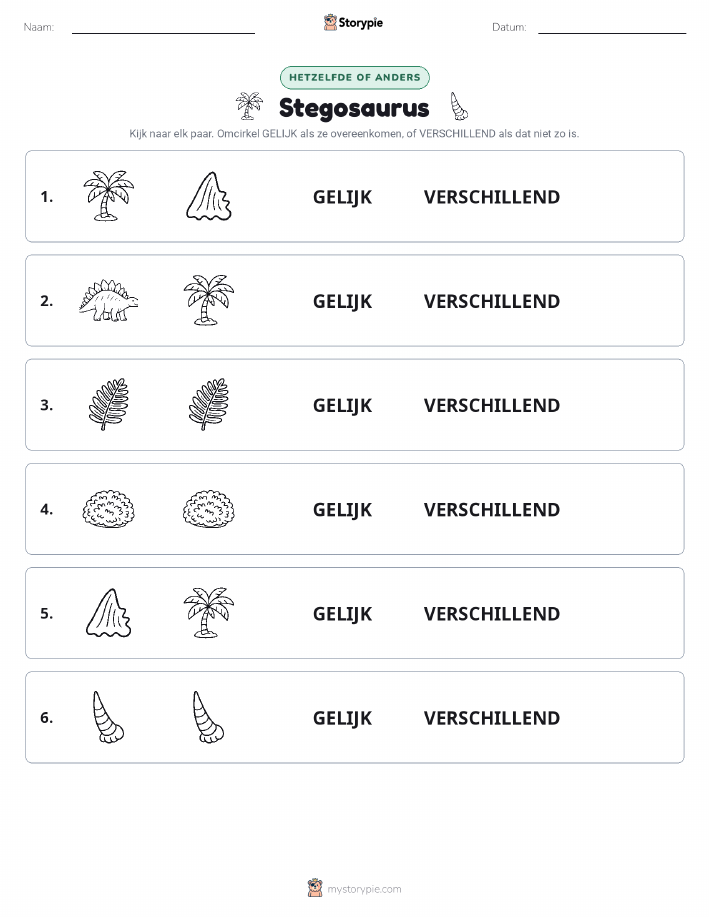 Zelfde of Verschillend