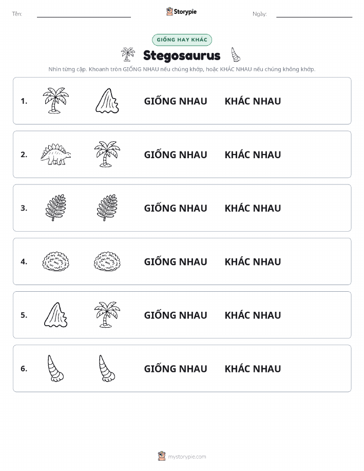 Giống Hay Khác