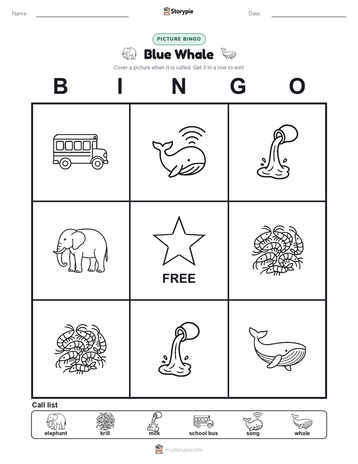 Picture Bingo
