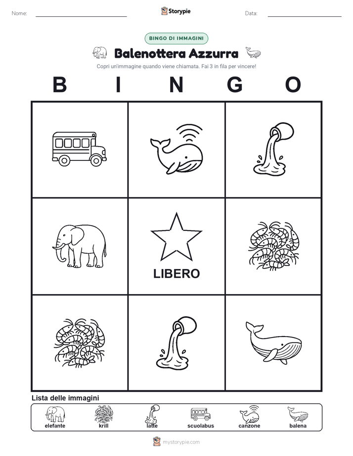 Bingo delle Immagini