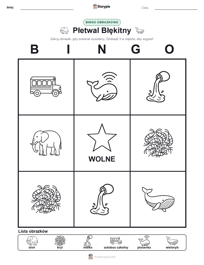 Bingo obrazkowe