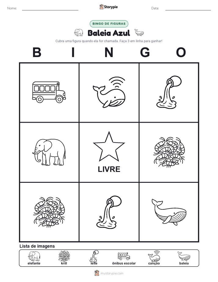 Bingo de Imagens