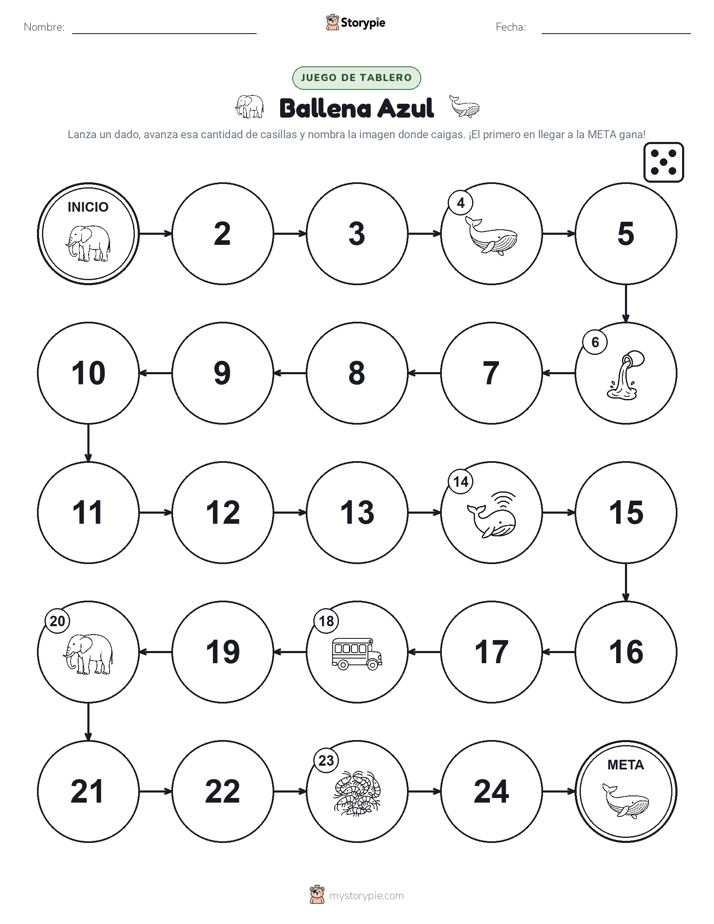 Juego de Rueda y Avanza
