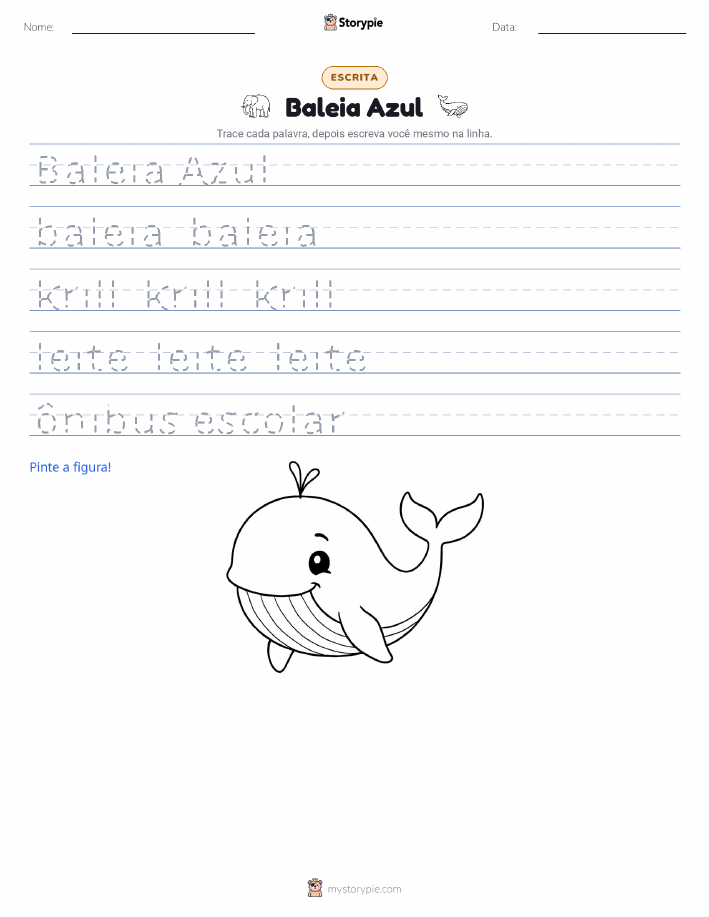 Prática de Escrita