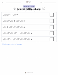 Çekiç Başlı Köpekbalığı yazdırılabilir çalışma sayfası önizlemesi