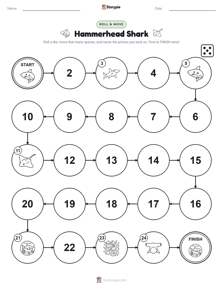 Roll & Move Game