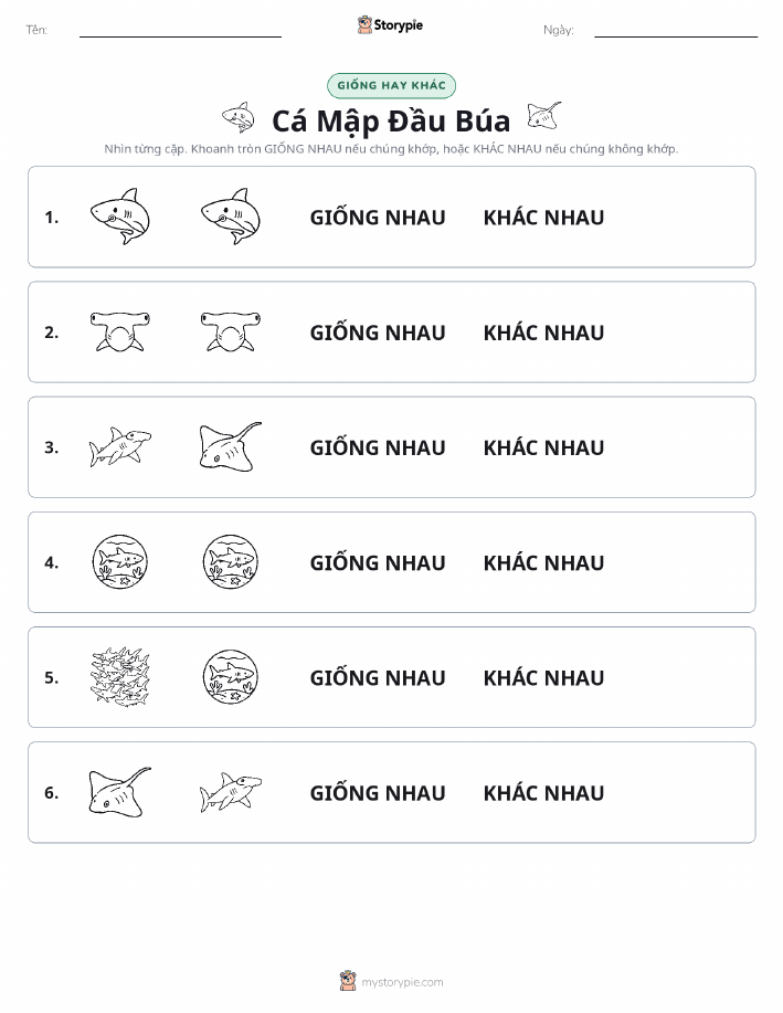 Giống Hay Khác