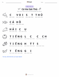 Xem trước tài liệu in sẵn Cá voi sát thủ (Orca)