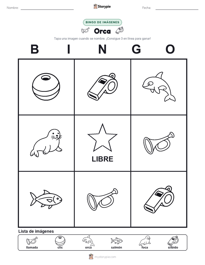 Bingo de Imágenes
