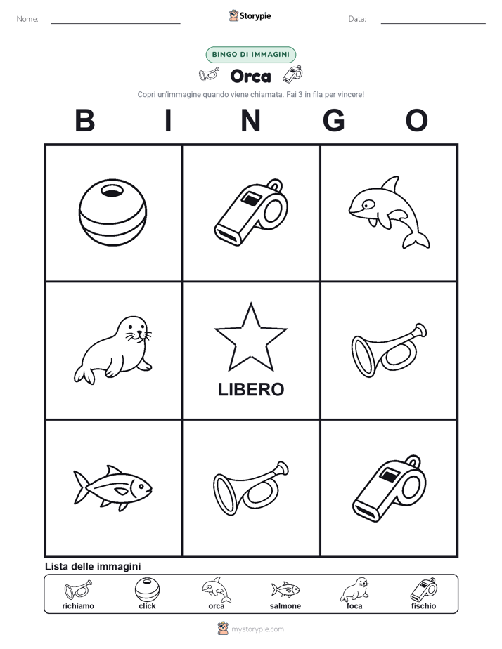 Bingo delle Immagini