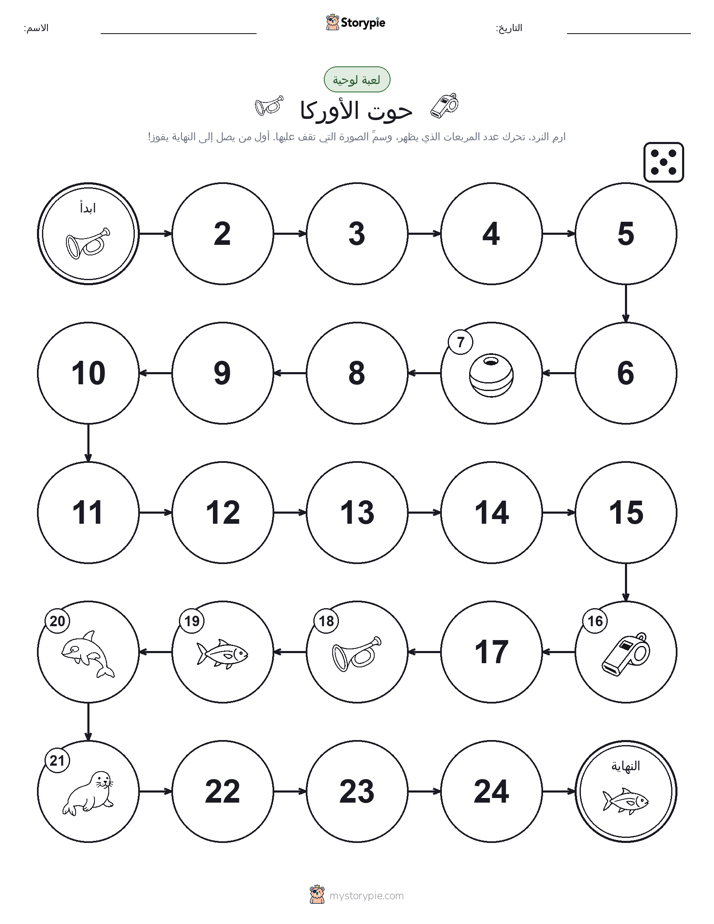 لعبة لف و تحرك