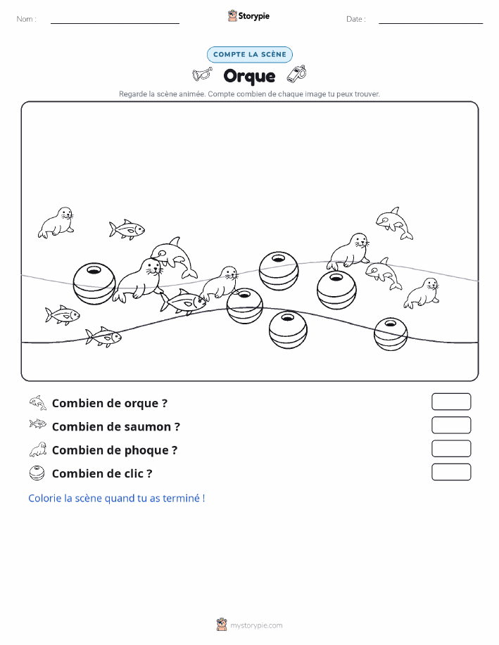 Scène de Comptage
