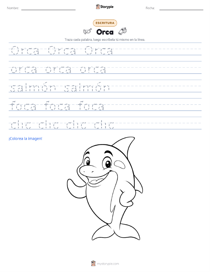 Práctica de Escritura