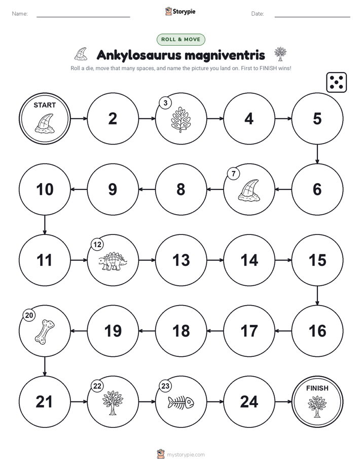 Roll & Move Game