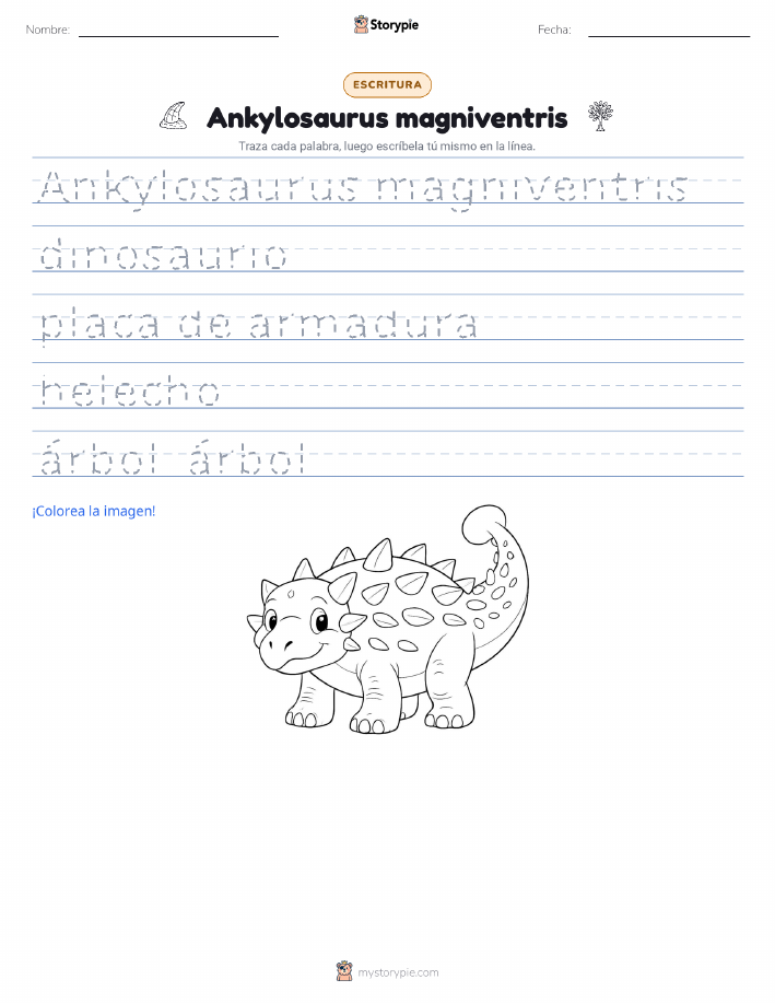 Práctica de Escritura