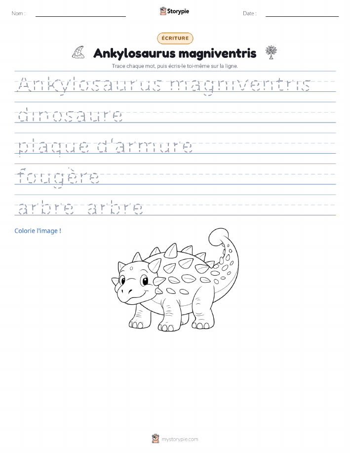 Pratique d'écriture