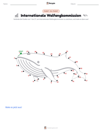 Internationale Walfangkommission druckbare Arbeitsblatt Vorschau