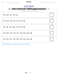 Internationale Walfangkommission druckbare Arbeitsblatt Vorschau