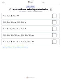 International Whaling Commission printable worksheet preview