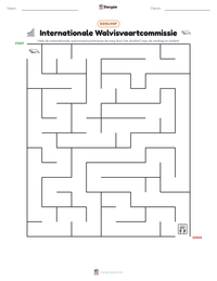 Internationale Walvisvaartcommissie afdrukbare werkblad voorbeeld