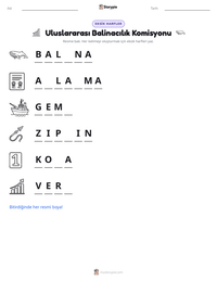 Uluslararası Balinacılık Komisyonu yazdırılabilir çalışma sayfası önizlemesi