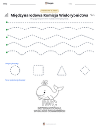 Podgląd drukowalnego arkusza ćwiczeń Międzynarodowa Komisja Wielorybnictwa