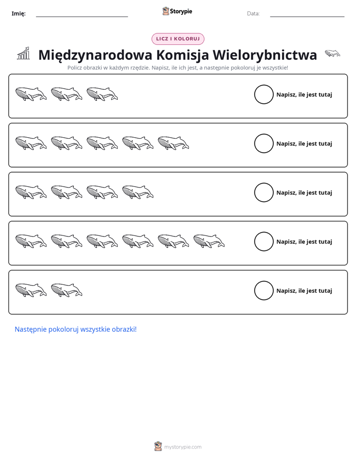 Liczenie i Kolorowanie