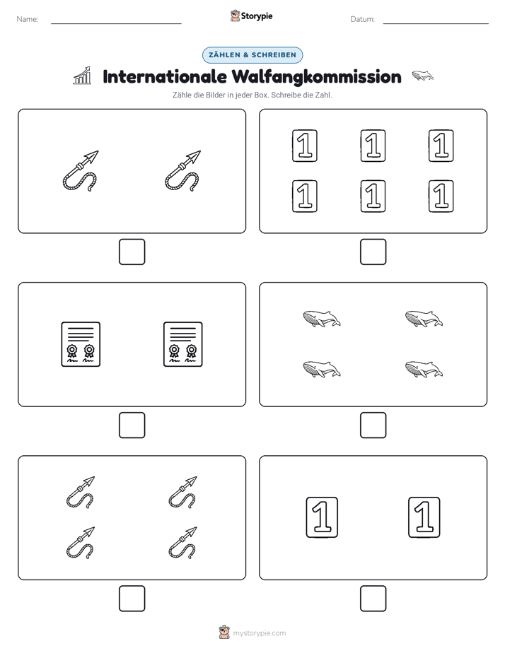 Zählen & Schreiben