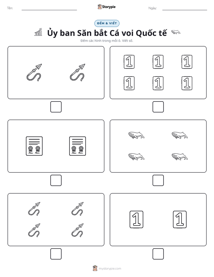 Đếm & Viết