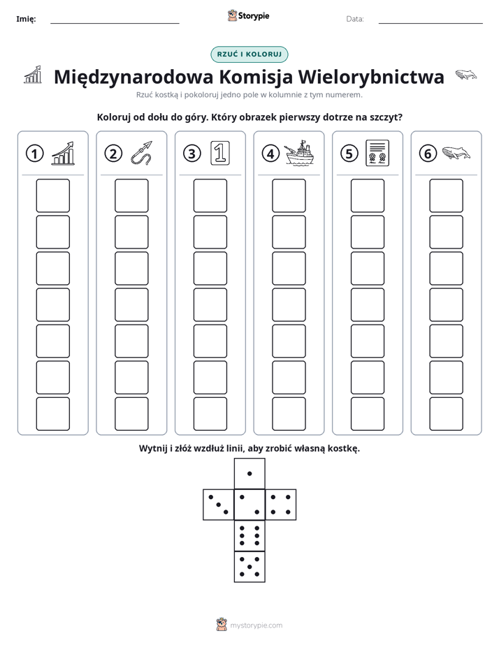 Rzuć i koloruj