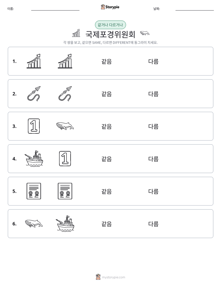 같은 것 또는 다른 것