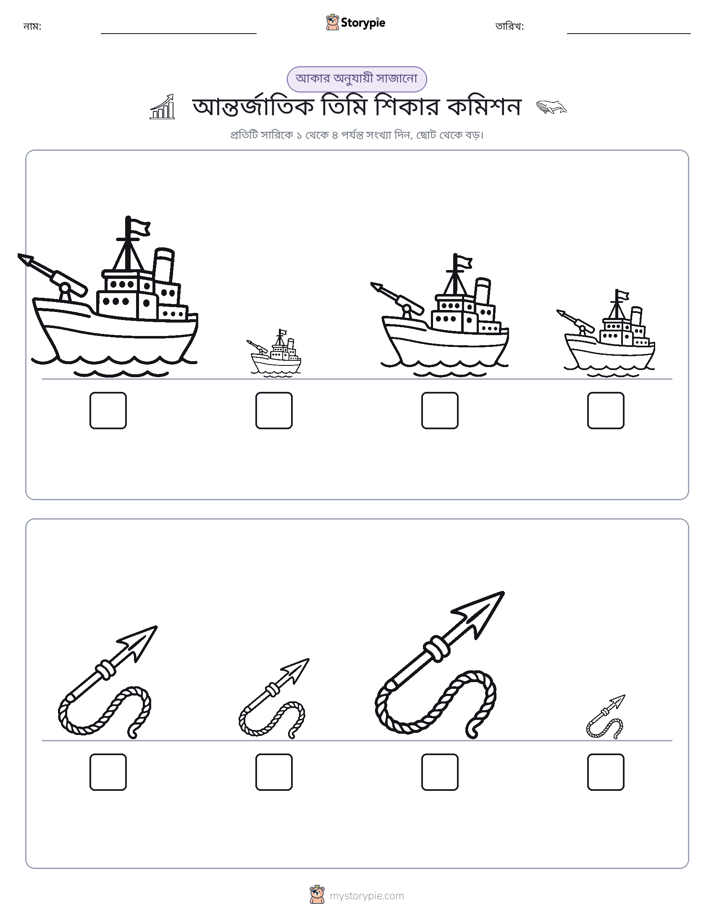 আকারের ক্রম