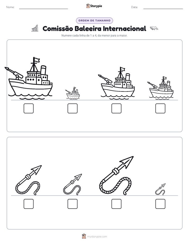Ordem de Tamanho