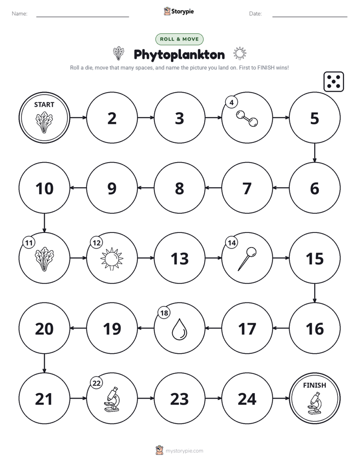 Roll & Move Game