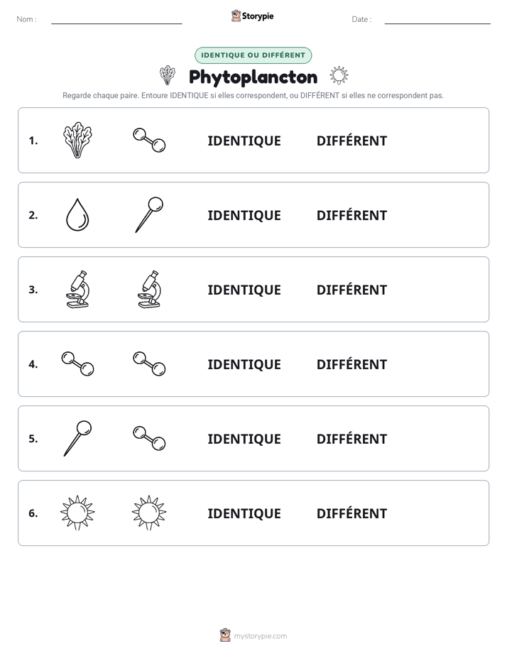 Identique ou Différent