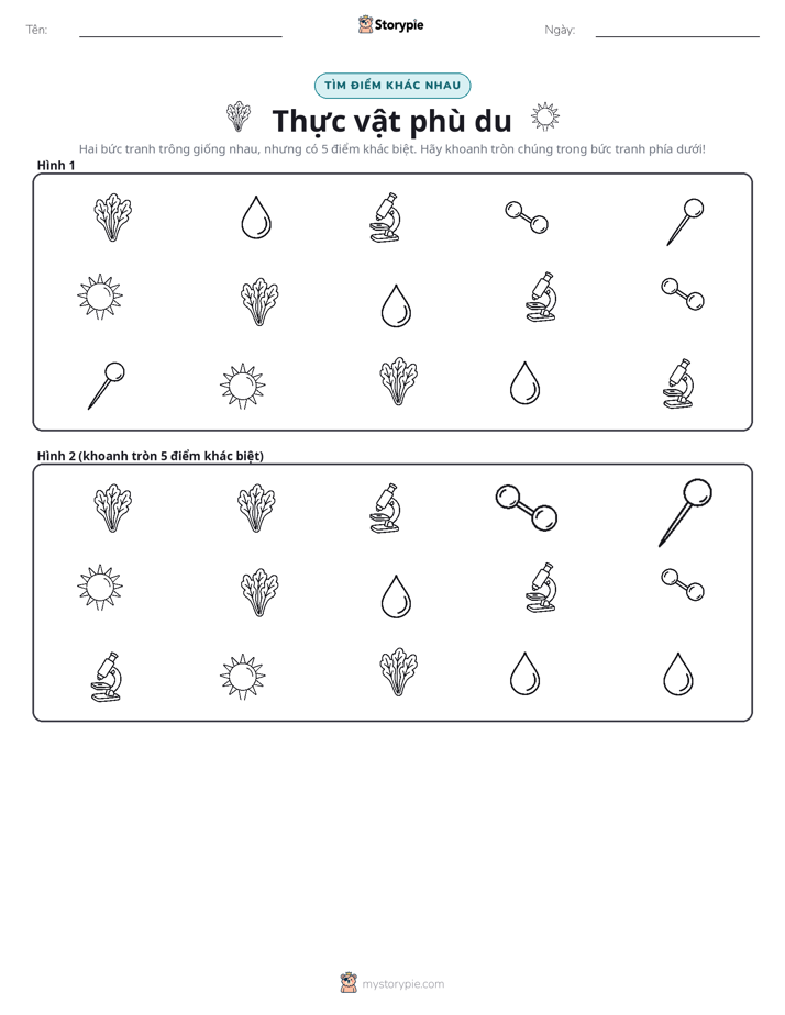 Tìm Sự Khác Biệt