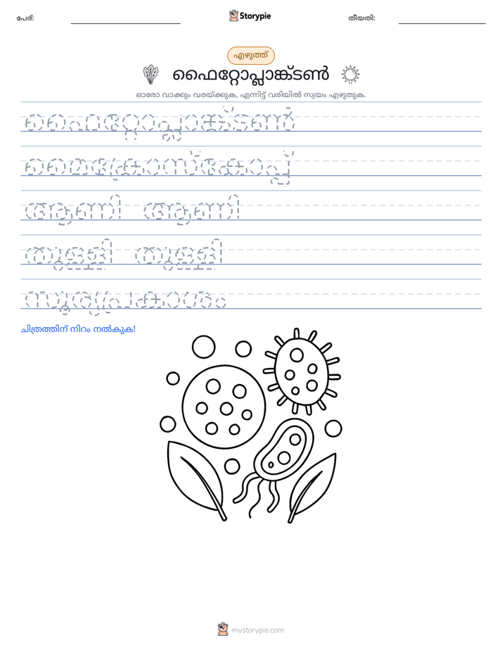 എഴുത്ത് പരിശീലനം