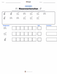 Riesenmanta druckbare Arbeitsblatt Vorschau