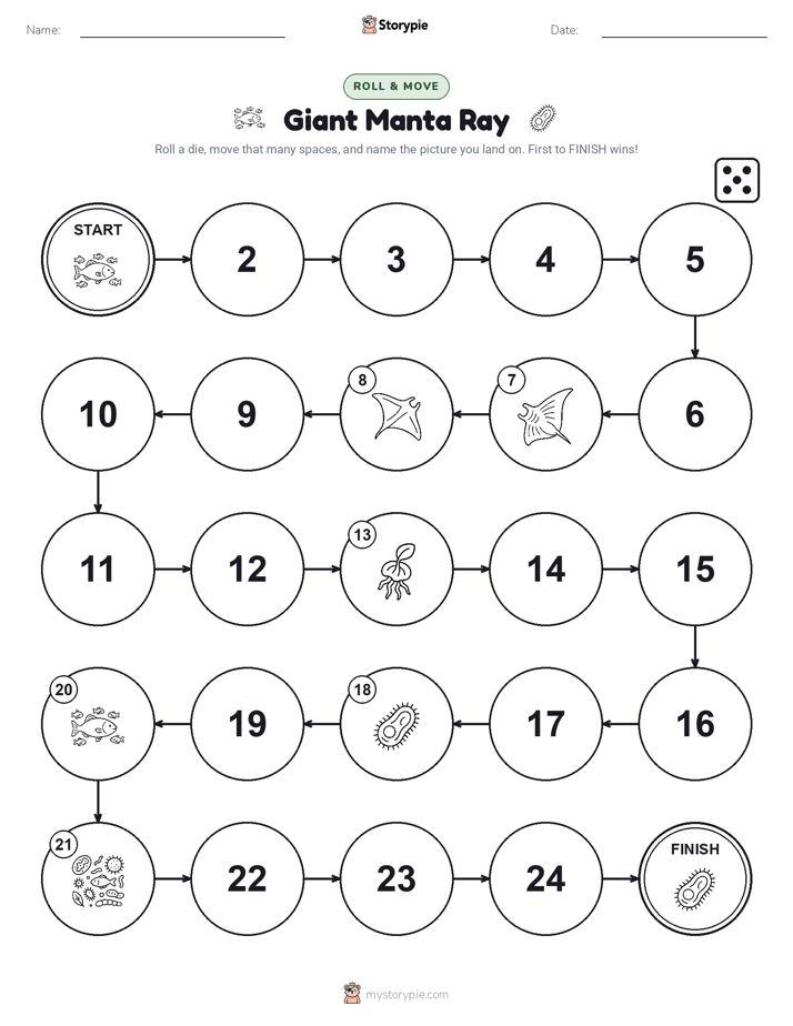 Roll & Move Game