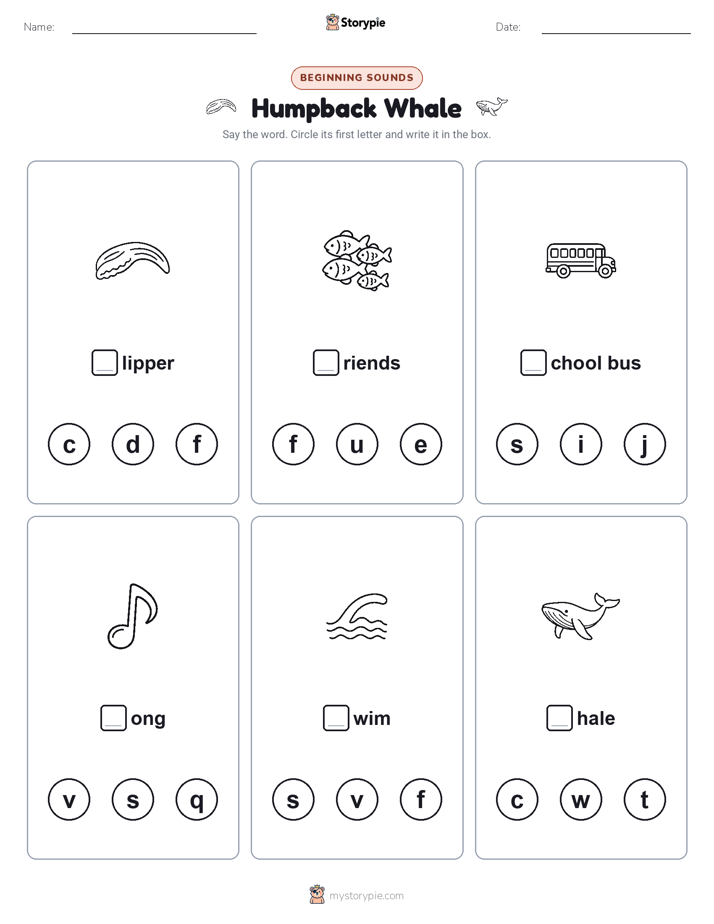 Beginning Sounds